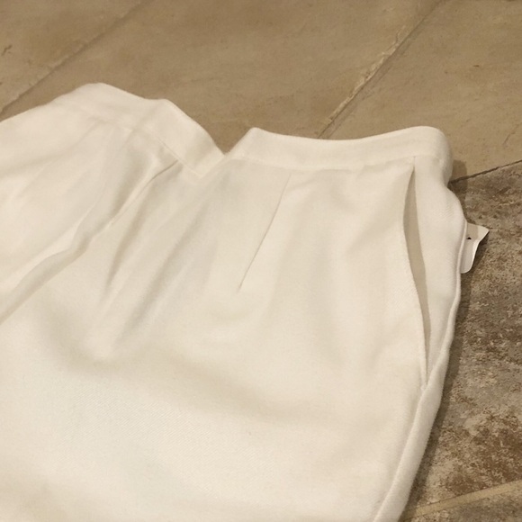 🆕 Tog Shop Everyday Knit Pull On Pants Vintage High Rise White Straight Leg - Picture 5 of 13